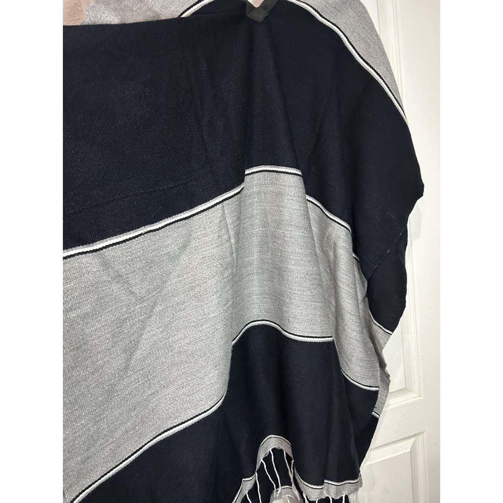 Dallas Cowboys Football Team Poncho  Handmade Sarape Jorongo Warm Embroidered - Picture 5 of 6